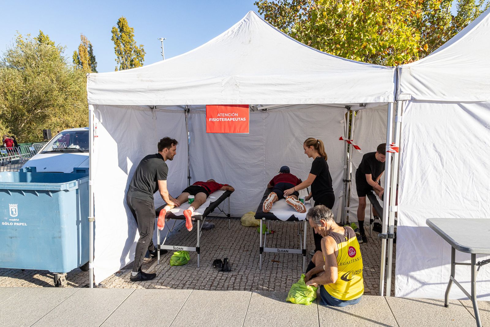 Corredores durante la III Carrera por la Prevención de Riesgos Laborales, edición 2025 (fotografía 11 de 20)