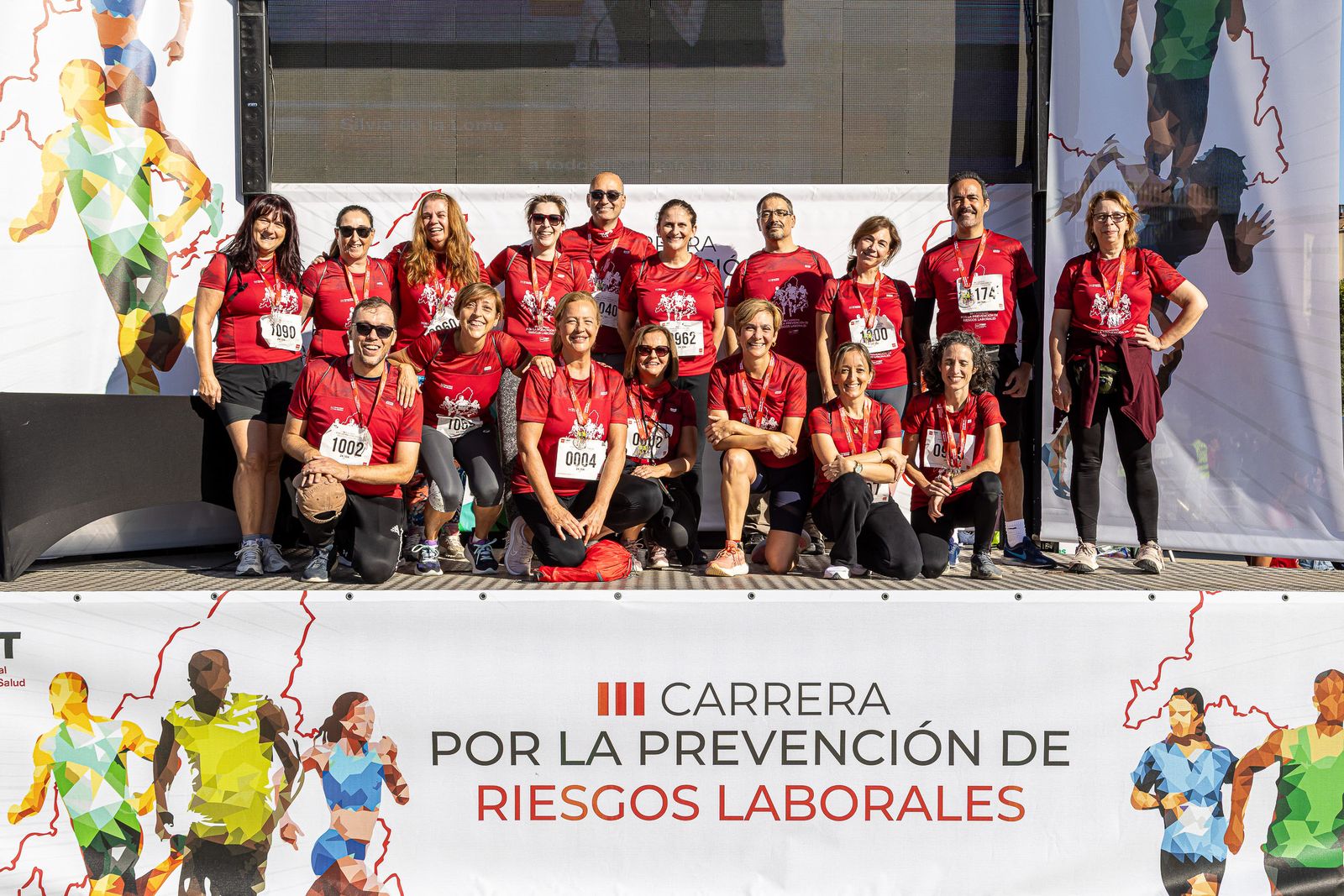 Corredores durante la III Carrera por la Prevención de Riesgos Laborales, edición 2025 (fotografía 20 de 20)
